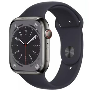 Apple Watch Series 8 45mm LTE Stainless Steel Sport Graphite