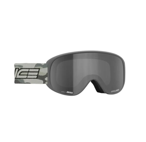 Salice sun and ski glasses + ski helmet 52-56 Black Charcoal (Bundle)