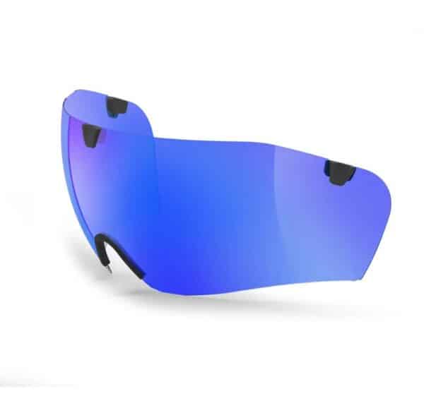 Salice ski glasses + ski helmet 52-58 White Visor (Bundle)