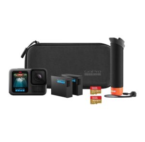 GoPro HERO13 Black Accessory Hard Bundle incl. 128 GB MicroSDXC-Card (CHDRB-131-RW-128GB)