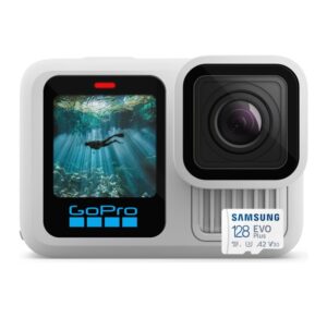GoPro HERO13 Black in Polar White incl. 128 GB MicroSDXC-Card (CHDHX-132-RW-128GB)