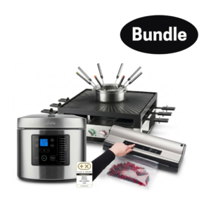 SOLIS Vac Prestige Maxi vacuum sealer + SOLIS Rice & Potato Cooker + SOLIS 5 in 1 Table Grill for 4