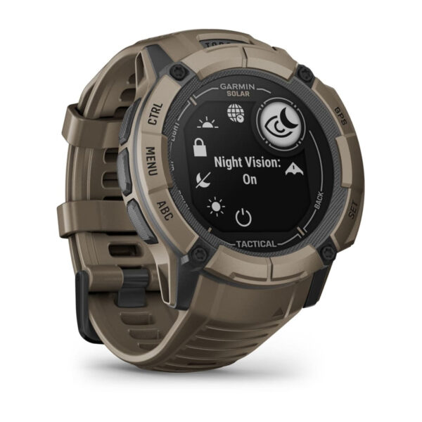 GARMIN Smartwatch Instinct 2X Solar Tactical Edition Coyote Tan
