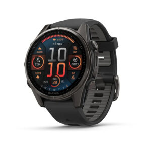 Garmin Smartwatch Fenix 8 AMOLED Sapphire Titan 43mm - Black