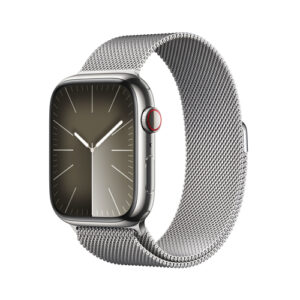 Apple Watch Series 9 45mm LTE Milanaise Loop Silver