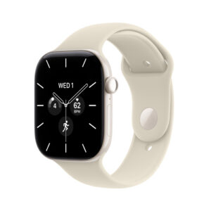 Apple Watch S12 42mm CEL White Ceramic, Sand Sportband M/L