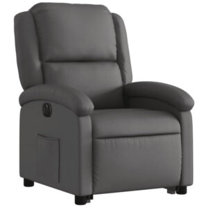 vidaXL poltrona relax alzapersona (3204273) - Gray