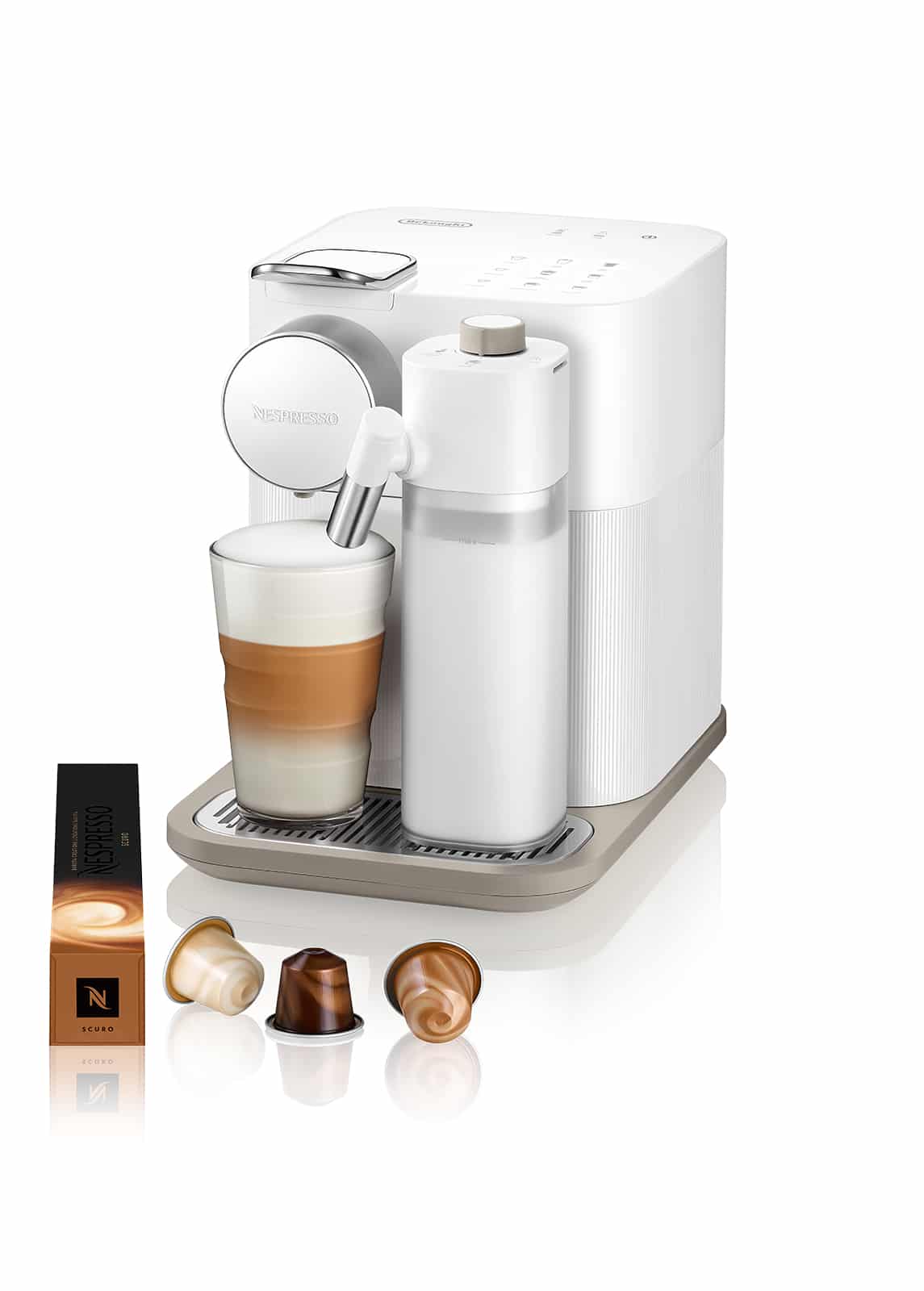 De'Longhi coffee machine Nespresso Gran Lattissima EN 640.W White a rate 🔽