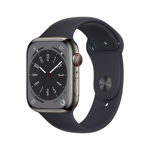 Apple Watch Series 8 45mm LTE Stainless Steel Sport Graphite