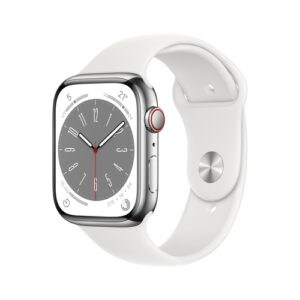 Apple Watch Series 8 45mm LTE Stainless Steel Sport Silver