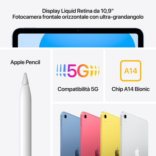 Apple iPad 10th Gen. LTE 256GB Yellow