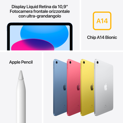 Apple iPad 10th Gen. WiFi 64GB Pink