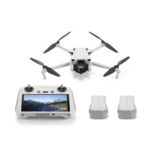 DJI Mini 3 with RC Controller and Fly More Combo - Gray