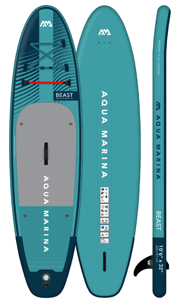 Aqua Marina Beast (Aqua Splash) - Advanced All-around iSUP 10'6"
