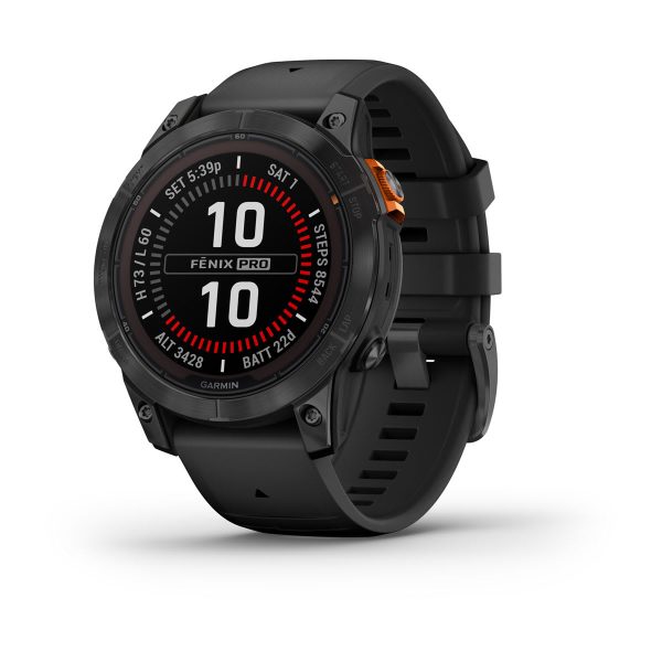 GARMIN Smartwatch GPS Fenix 7 Pro Solar Edition - Black