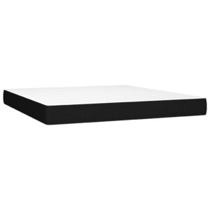 vidaXL materasso a molle insacchettate 180 x 200cm - White/Black
