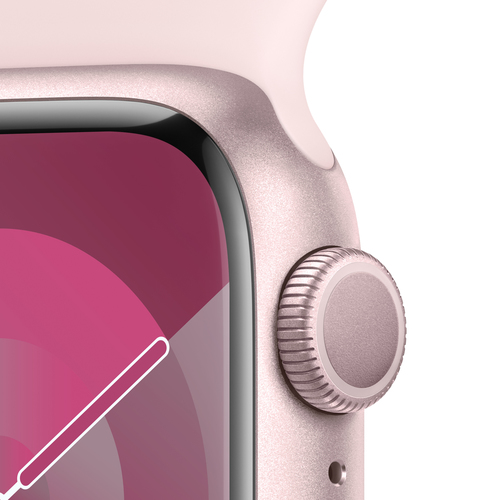 Apple Watch Series 9 41mm Alu Sport M/L Pink