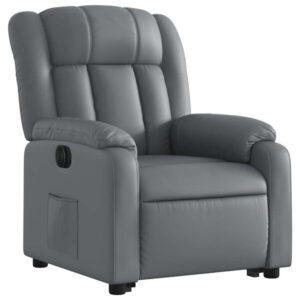 vidaXL poltrona relax alzapersona (3205281) - Gray