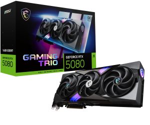 MSI RTX 5080 Gaming Trio OC 16 GB