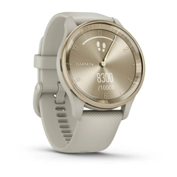 GARMIN Smartwatch Vivomove Trend White/Olivegreen