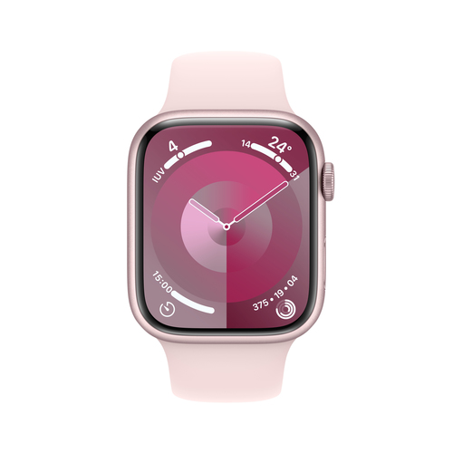 Apple Watch Series 9 45mm Alu Sport M/L Pink