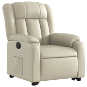 vidaXL poltrona relax alzapersona (3205279) - Cappuccino Brown