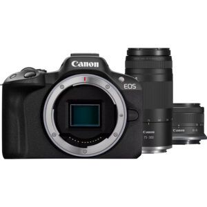 Canon EOS R50 Black + RF-S 18-45mm + RF 75-300mm (5811C148)