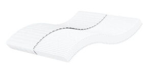 vidaXL materasso in schiuma 200 x 200cm - White