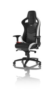noblechairs EPIC real leather-Gaming-Chair - Black/White (NBL-RL-EPC-001)