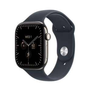 Apple Watch S12 42mm CEL Natural Titanium, Blue Sportband M/L
