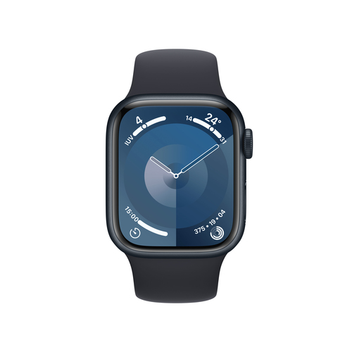 Apple Watch Series 9 41mm LTE Alu Sport S/M Midnight