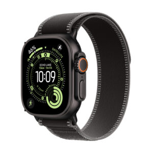Apple Watch Ultra 3 Black Titanium Black Charcoal Trail Loop M/L