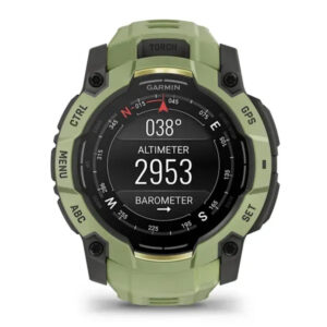 Garmin Smartwatch Instinct 3 AMOLED Alpine Rush Edition 50mm - Gray/Green