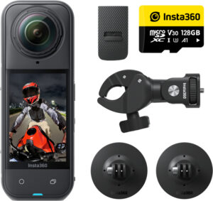 Insta360 X5 Motorcycle Bundle - Black