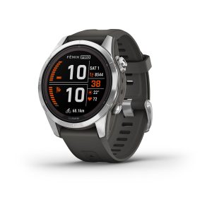 GARMIN Smartwatch GPS Fenix 7S Pro Solar Edition - Silver/Black