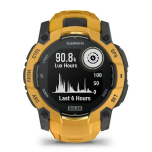 Garmin Smartwatch Instinct 3 Solar Alpine Rush Edition 50mm - Gray/Sunburst