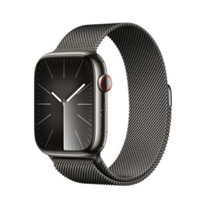 Apple Watch Series 9 45mm LTE Milanaise Loop Graphite