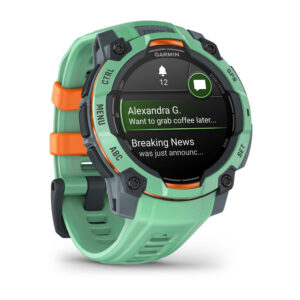 Garmin Smartwatch Instinct 3 Twilight/Neo Tropic 45mm - White/Yellow
