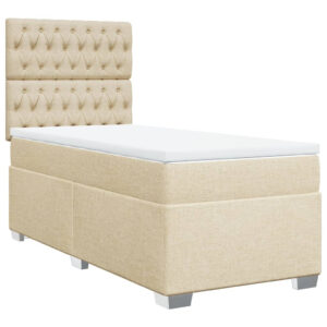 vidaXL Boxspringbett 90 x 190cm (3292655) - Beige