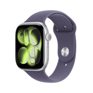 Apple Watch Series 11 46mm LTE Silver Alu Purple Fog Sport M/L