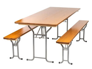 COCON Set panche fisse con base tubolare - Brown/Gray