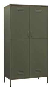 vidaXL armadio 90 x 50 x 180cm (336243) - Olive