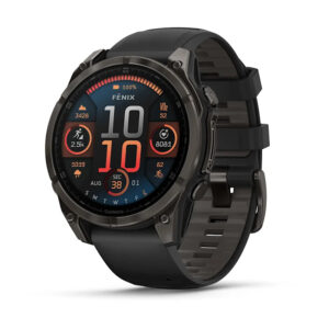 Garmin Smartwatch Fenix 8 AMOLED Sapphire Titan 47mm - Black