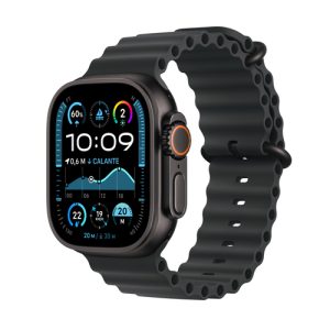 Apple Watch Ultra 2 Black Titanium Ocean Band (MX4P3FD/A) - Black