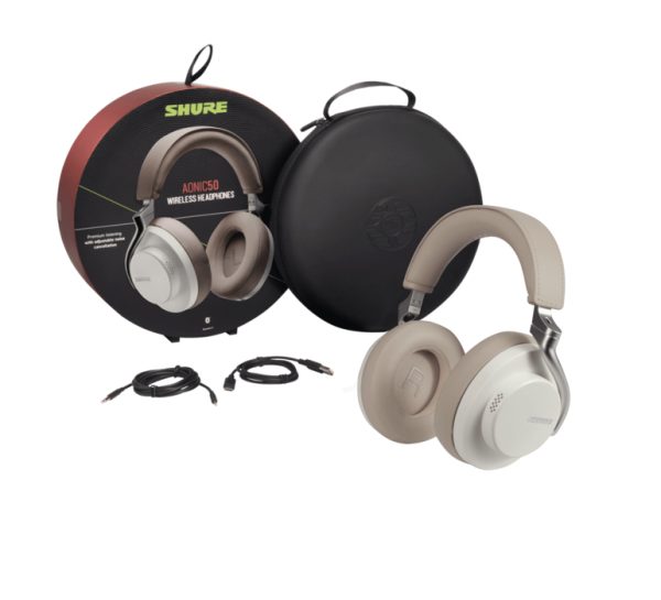 Shure Wireless Over-Ear-Headphones AONIC 50 - White