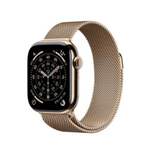 Apple Watch Series 11 42mm LTE Gold Titanium Milanese Loop