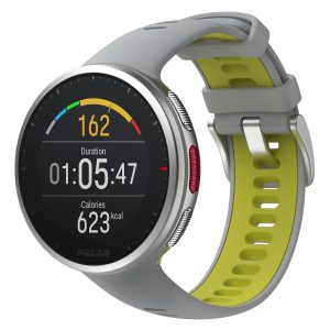 Polar Smartwatch Vantage V2 47mm - Silver/Gray/Lime