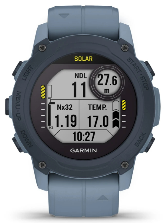 GARMIN Smartwatch Descent G1 Solar Blue