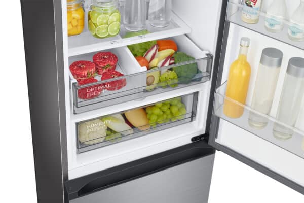 Samsung réfrigérateur-congélateur RB7300 Bespoke 387l Silver