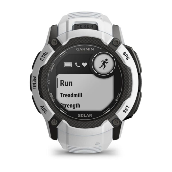 GARMIN Smartwatch Instinct 2X Solar Whitestone